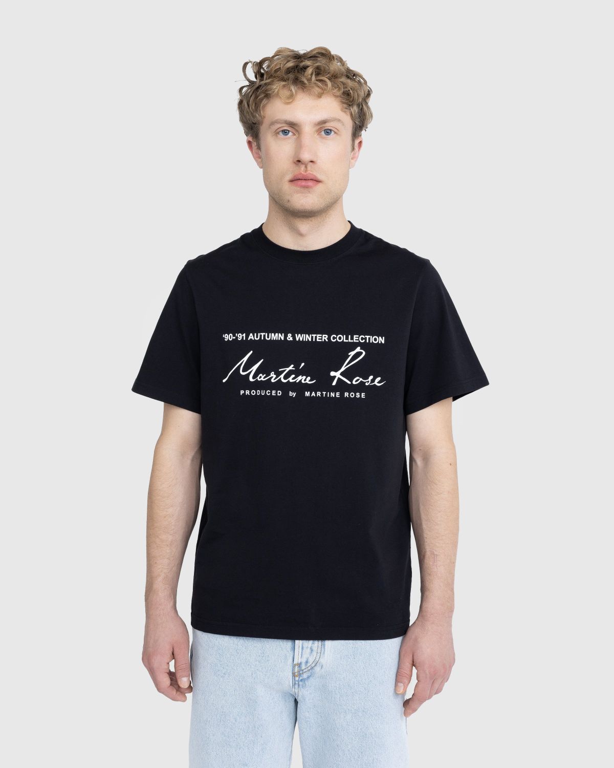 Martine Rose – Classic S/S T-Shirt Black